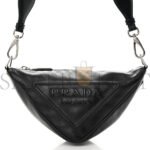PRADA GRACE LUX TRIANGLE SHOULDER BAG BLACK (27*15*11cm) - Image 3