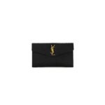 YSL GRAIN DE POUDRE UPTOWN POUCH BLACK 1567353 (21.5*12*2.5cm)
