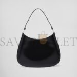 PRADA CLEO BRUSHED LEATHER SHOULDER BAG 1BC499 (27*22*6cm) - Image 3