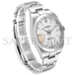 ROLEX OYSTER PERPETUAL SILVER DIAL STEEL 39MM WATCH 114300 - Image 3