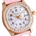 PATEK PHILIPPE AQUANAUT LUCE 'HAUTE JOAILLERIE' ROSE GOLD DIAMOND DIAL WATCH 5072R-001 - Image 4