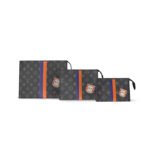 LOUIS VUITTON TRIO TOILET POUCH MON MONOGRAM P01957 (25*20*6cm)