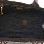 PRADA BROCCATO CHAIN TOTE CAFF� (22*15*14cm) - Image 4
