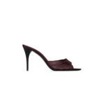 YSL BABYLONE MULES IN SMOOTH LEATHER 819075AAEHF6629