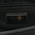 PRADA RE-NYLON SAFFIANO BELT BAG BLACK (21*13*5cm) - Image 5