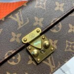 Louis Vuitton Monogram Canvas S Lock Belt Pouch PM M44667 - Image 6