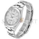 ROLEX OYSTER PERPETUAL SILVER DIAL STEEL 39MM WATCH 114300 - Image 2
