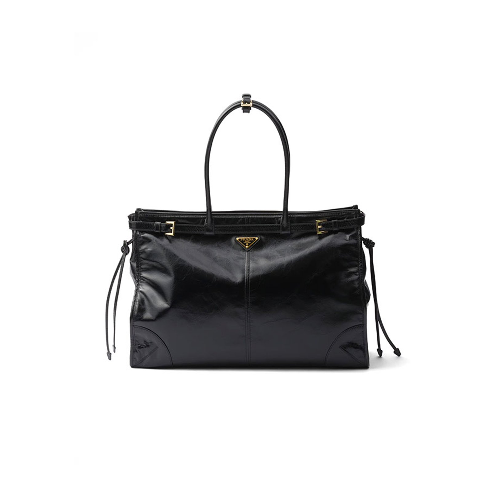 8643d253df3c705d65a873db0674fad02ec8a3c8 PRADA BONNIE EXTRA LARGE LEATHER HANDBAG 1BA439 (42*30*12cm) - Image 1