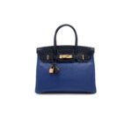 HERM�S MASTER BIRKIN 25 CROCODILE AND TOGO LEATHER TWO-TONE GOLD BUCKLE H076216CKA2 (25*20*13cm)