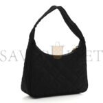 PRADA TESSUTO NYLON IMPUNTU QUILTED SHOULDER BAG BLACK (23*13*6cm) - Image 2