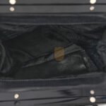 PRADA CALFSKIN SWING CHAIN FRAME BAG BLACK (25*23*10cm) - Image 4