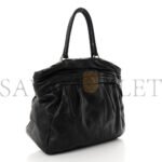 PRADA NAPPA FRILLS TOTE BLACK (39*32*15cm) - Image 2
