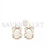 VALENTINO ROCKSTUD CALFSKIN SANDAL WITH STRAPS 60MM 5W2S0HR7VOD_I16 - Image 3