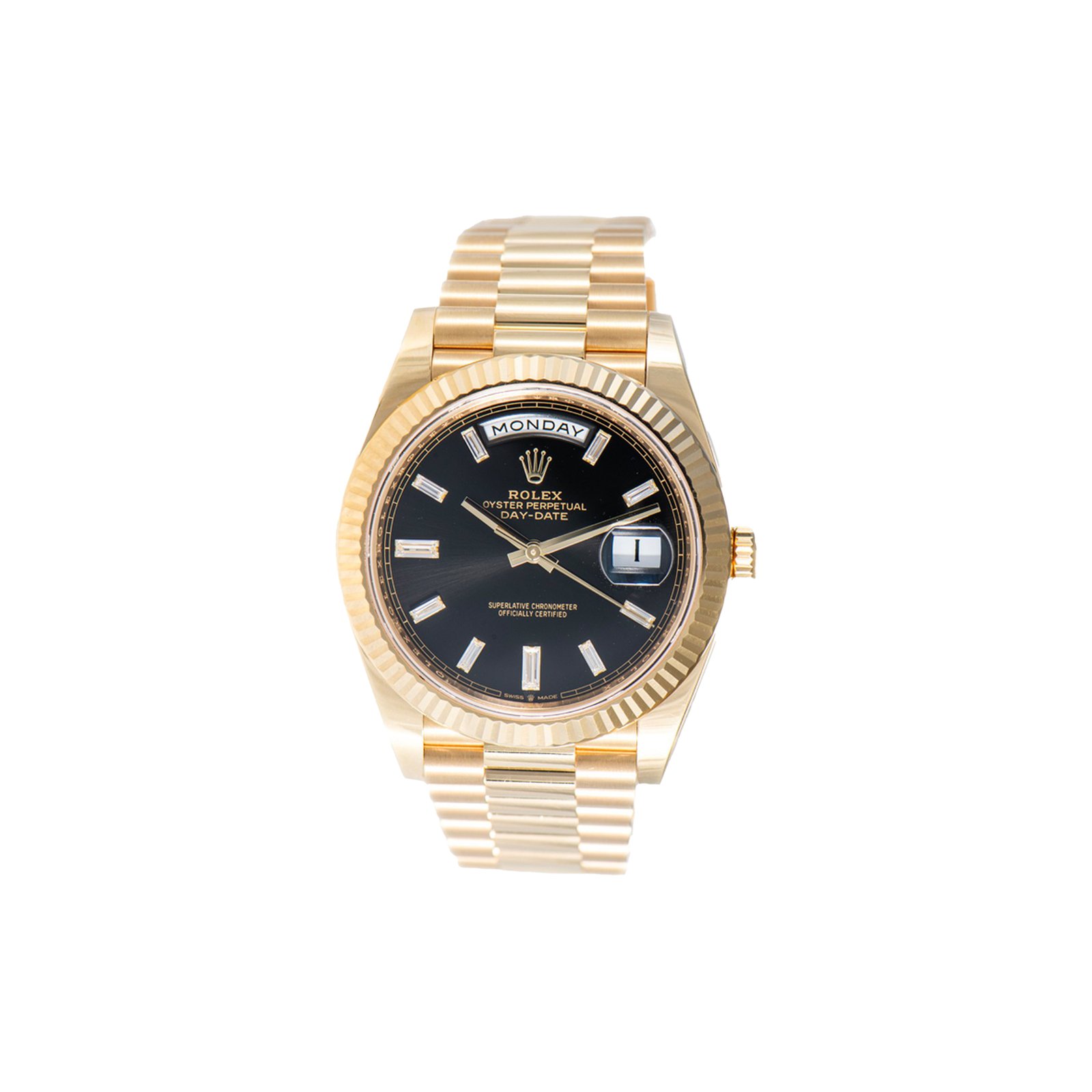 8931f3b306cbbb308e9723b9a16ef138a285ce5c ROLEX DAY-DATE 40MM WATCH 228238 - Image 1