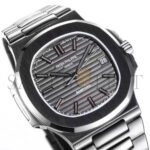 PATEK PHILIPPE NAUTILUS MATTE BLACK, DARK KNIGHT STYLE WATCH 5711 - Image 3