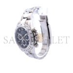 ROLEX DAYTONA COSMOGRAPH BLACK REHAUT 40MM WATCH 116520 - Image 3