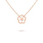 VAN CLEEF ARPELS LUCKY SPRING PENDANT, PLUM BLOSSOM VCARP9X100