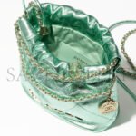 CHANEL 22 MINI HANDBAG AS3980 (20*19*6cm) - Image 5