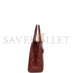 CHANEL BROWN QUILTED AGED CALFSKIN MINI KELLY BRUSHED GOLD HARDWARE AS4416 (19*13*7cm) - Image 4