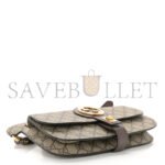 GUCCI GG SUPREME MONOGRAM TEXTURED DOLLAR CALFSKIN BLONDIE BELT BAG BEIGE EBONY NEW ACERO 718154 (24*5*4cm) - Image 4