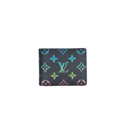 LOUIS VUITTON MURAKAMI MONOGRAM GRADIENT PRINT WALLET BLACK M13190 (11.5*9*1.5cm)