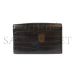 YSL KATE SMALL CHAIN BAG WITH TASSEL IN CROCODILE-EMBOSSED LEATHER 452159600354 (20*12.5*5cm) - Image 2