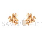 VAN CLEEF ARPELS FRIVOLE EARRINGS, 3 FLOWERS, MINI MODEL VCARP2NL00 - Image 2