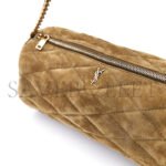 YSL SADE MINI TUBE BAG IN SUEDE 6997032545665 (20*10*10cm) - Image 4
