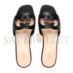 GUCCI WOMEN'S SLIDE SANDAL WITH INTERLOCKING�G 694451 - Image 5