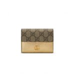 GUCCI GG MARMONT BI-COLOUR CARD CASE WALLET ��658610AABGY8658 (11*8.5*3cm)