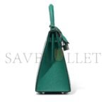 HERM�S MASTER VERT JADE EPSOM KELLY 28 SELLIER PALLADIUM HARDWARE (28*22*10cm) - Image 3