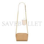 YSL CASSANDRE MATELASS� CARR� CAMERA BAG IN LAMBSKIN 764809AABVP2357 (19.5*14*4cm) - Image 3