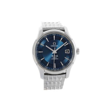 OMEGA DEVILLE HOUR VISION BLUE DIAL MENS WATCH 431.33.41.21.03.001