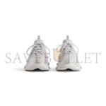 BALENCIAGA WOMEN'S TRIPLE S SNEAKER WITH RHINESTONES IN LIGHT GREY 524039W2TST1100 - Image 2