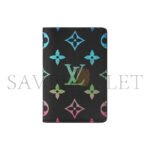 LOUIS VUITTON MURAKAMI MONOGRAM GRADIENT PRINT ALL OVER CARD HOLDER BLACK M14134 (11*7.5*1cm) - Image 2
