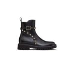 VALENTINO ROCKSTUD CALFSKIN ANKLE BOOT 40MM 3W0S0HY8AWE_0NO