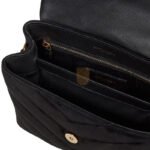 YSL TOY LOULOU SHOULDER BAG IN SUEDE 6784011U8271000 (20*14*7cm) - Image 3