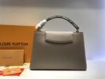 Louis Vuitton Taurillon Leather And Python Capucines MM N91711 - Image 6