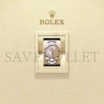 ROLEX DATEJUST 41 OYSTER, 41 MM, OYSTERSTEEL AND EVEROSE GOLD WATCH 126331-0007 - Image 2