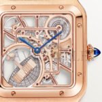 CARTIER SANTOS-DUMONT SKELETON WATCH WITH MICRO-ROTOR WHSA0030 - Image 5