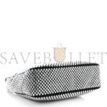 PRADA SATIN CRYSTAL MINI RE-EDITION 2000 BAG BLACK (22*17*6cm) - Image 3