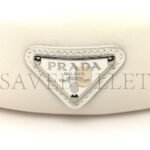PRADA NYLON RE-NYLON HEADBAND WHITE - Image 2