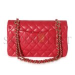 CHANEL MEDIUM�CLASSIC�FLAP�QUILTED LAMBSKIN A01112 (25*15*6cm) - Image 2