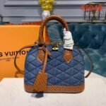 Louis Vuitton Denim Raw Alma BB M55048 Blue - Image 2