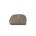 PRADA VITELLO DAINO COSMETIC POUCH ARGILLA (17*11*7cm)