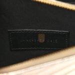 YSL CASSANDRE ENVELOPE CHAIN WALLET IN GRAIN DE POUDRE EMBOSSED LEATHER METALLIC 3939531032299 (19*12.5*3.5cm) - Image 4