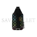 LOUIS VUITTON PORTE CARTES COLOR GRADIENT PRINT CROSSBODY BAG M13963 (19*12*7cm) - Image 3