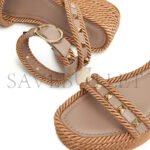 VALENTINO ROCKSTUD FLATFORM SANDAL IN CALFSKIN 45MM 6W2S0GI3BAE_P45 - Image 5