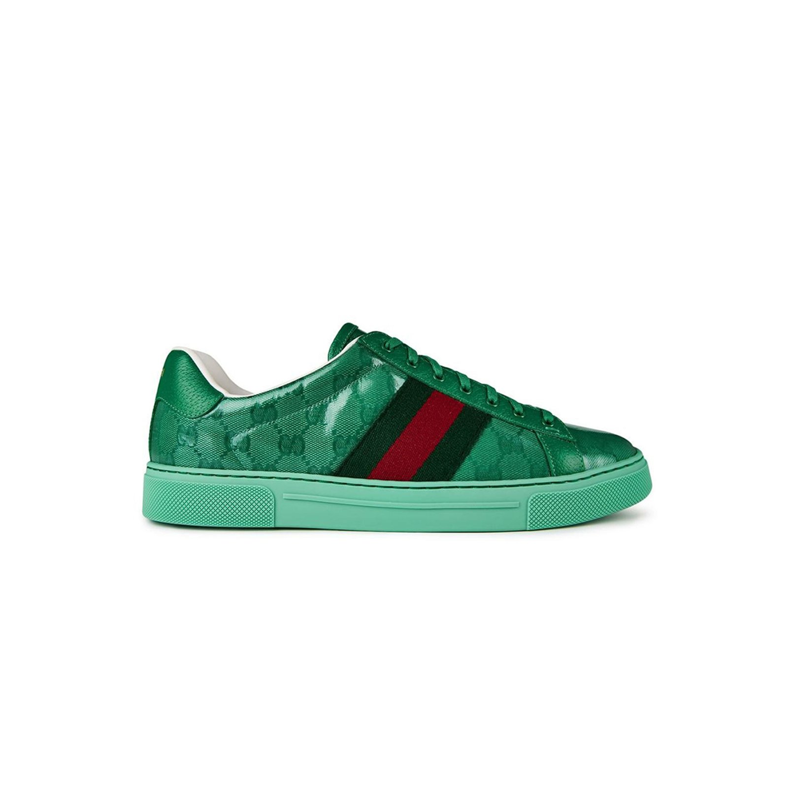 94ff196ca844719e4bef45ae904e85b36457805f GUCCI CRYSTAL ACE TRAINERS 760775 - Image 1