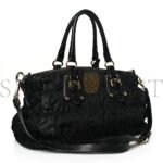 PRADA TESSUTO NYLON GAUFRE TOTE BLACK (34*26*17cm) - Image 2